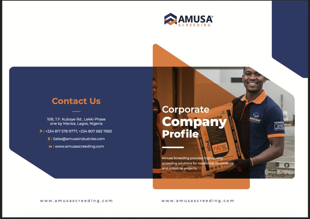 Corporate Company Profile Brochure