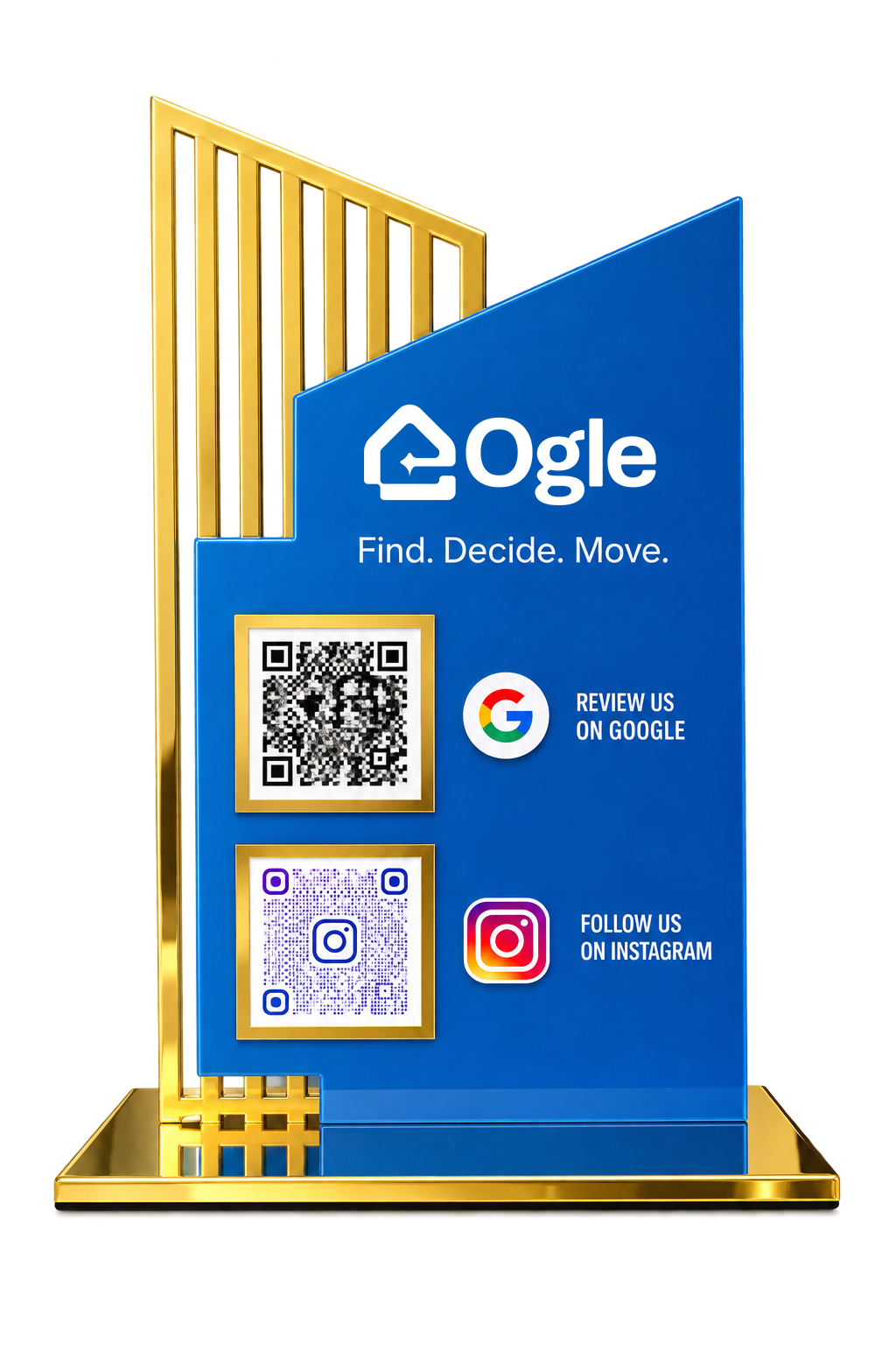 Table top standee design v1